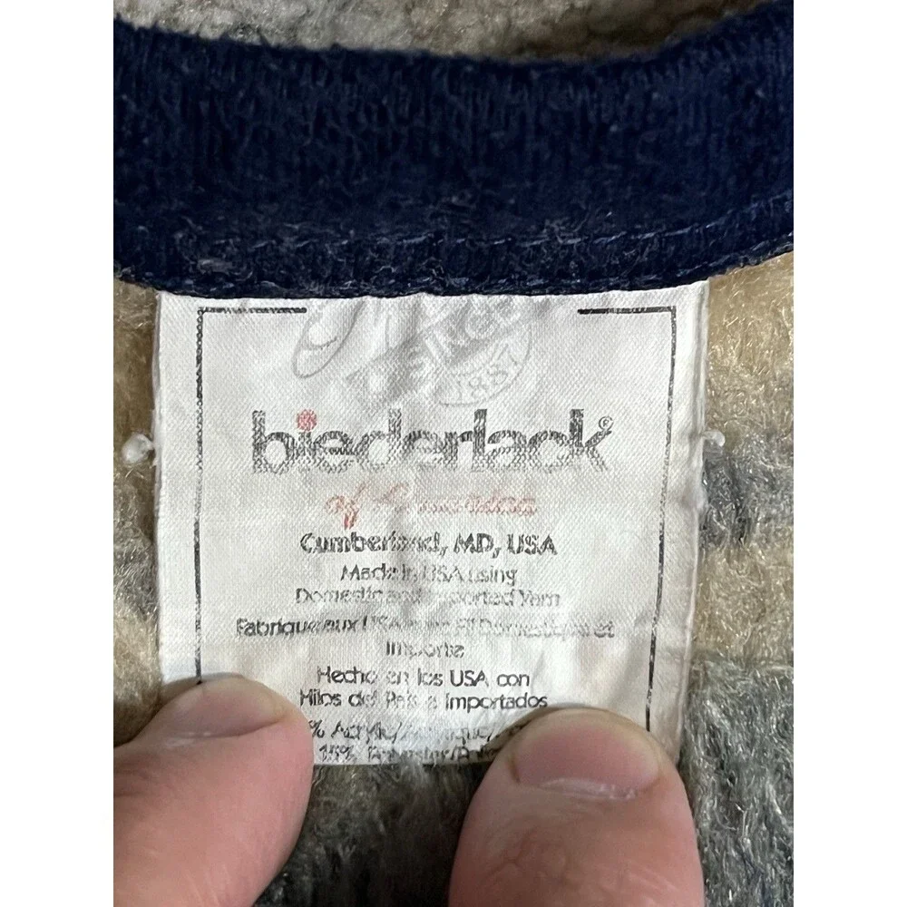 Vintage Beiderlack Blanket Aztec Colorful Reversible Southwest 76x54 Desert
